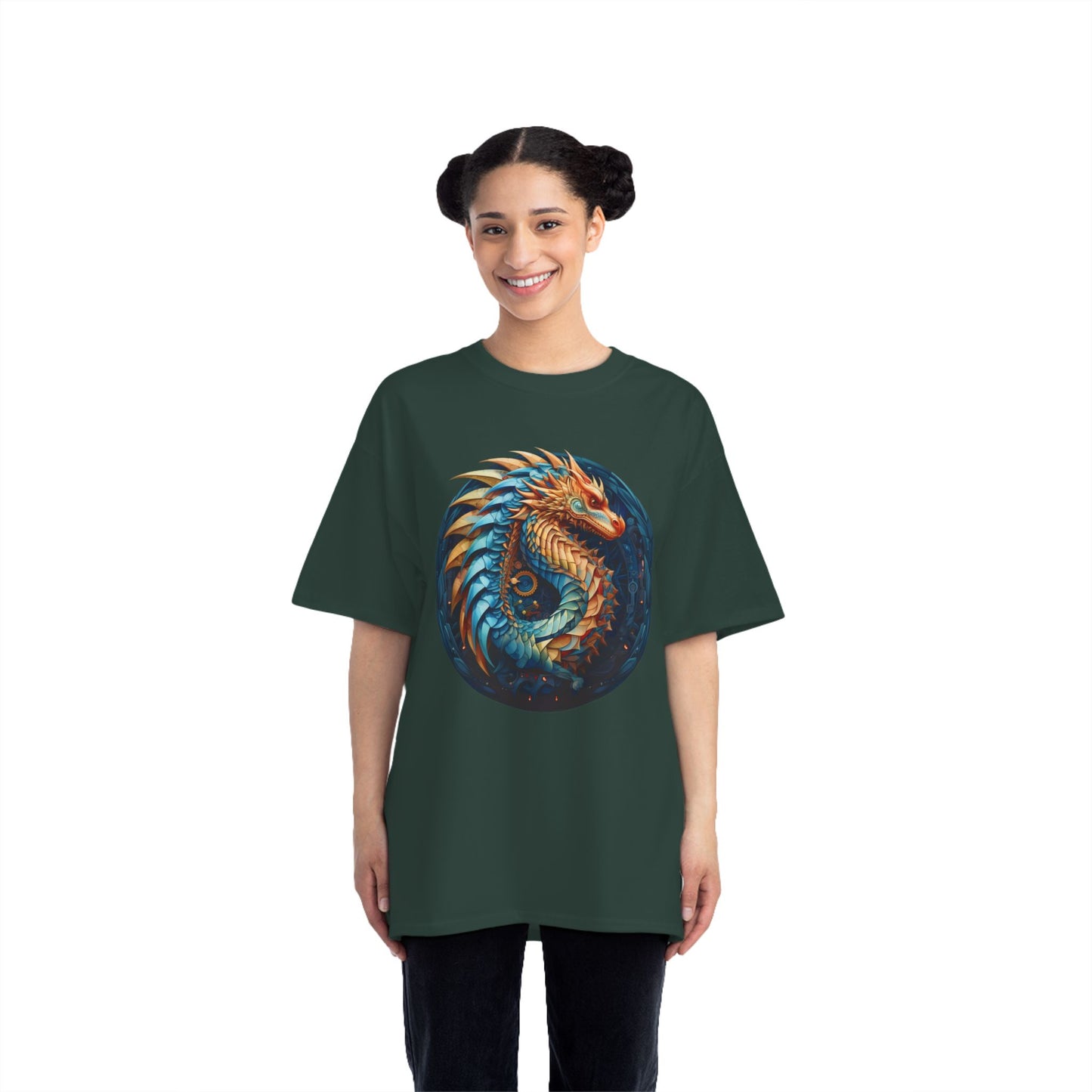 Spiral Dragon - Beefy-T® Short-Sleeve T-Shirt