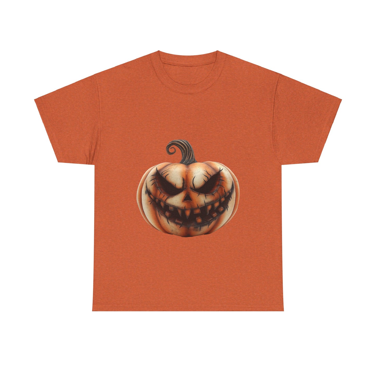 Jack-o-Lantern Halloween toned scary - Unisex Heavy Cotton Tee