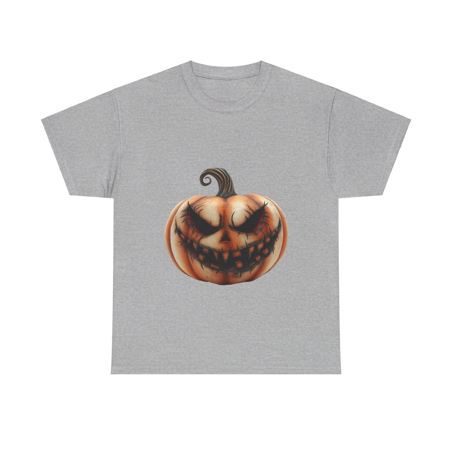 Jack-o-Lantern Halloween toned scary - Unisex Heavy Cotton Tee