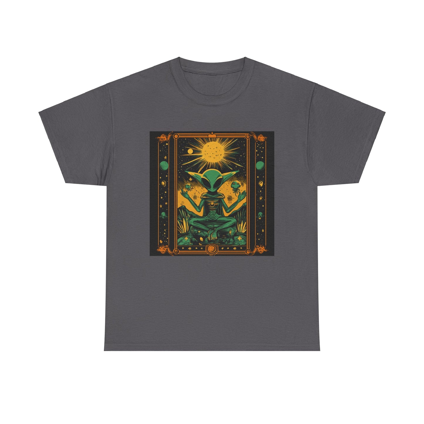 Alien Tarot - Unisex Heavy Cotton Tee