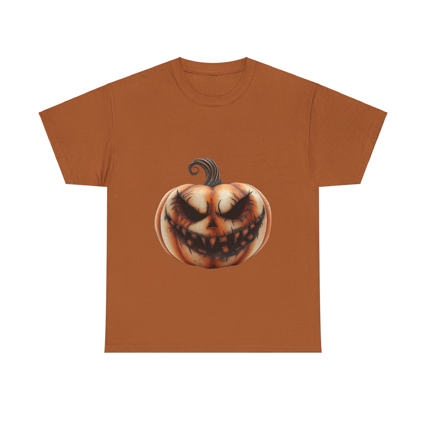Jack-o-Lantern Halloween toned scary - Unisex Heavy Cotton Tee