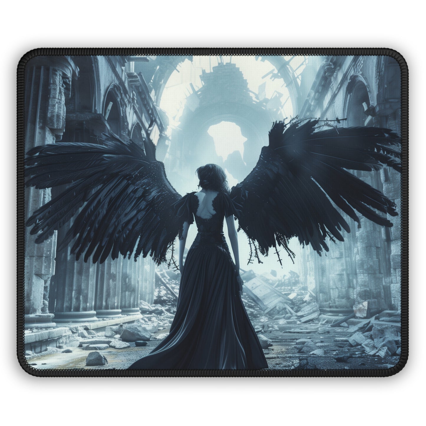 Angel in Ruins - Gaming Mouse Pad