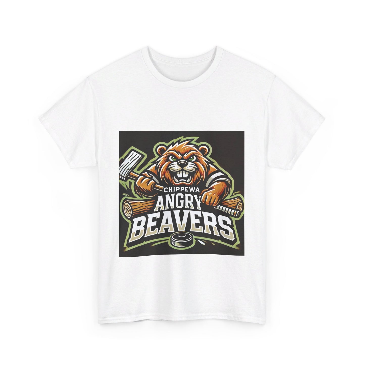 Chippew Angry Beavers - Unisex Heavy Cotton Tee