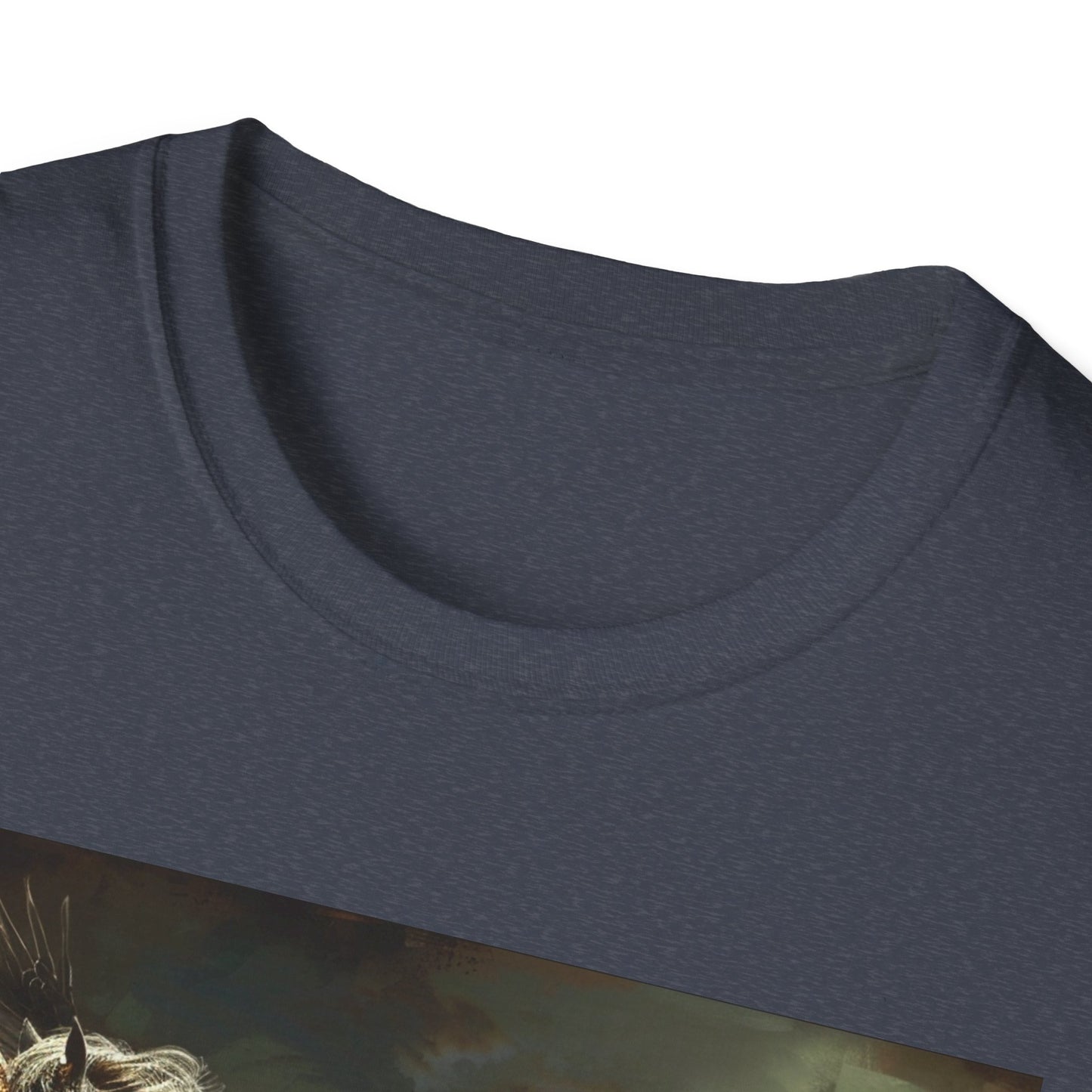 Pegasus flying Unicorn - Unisex Softstyle T-Shirt