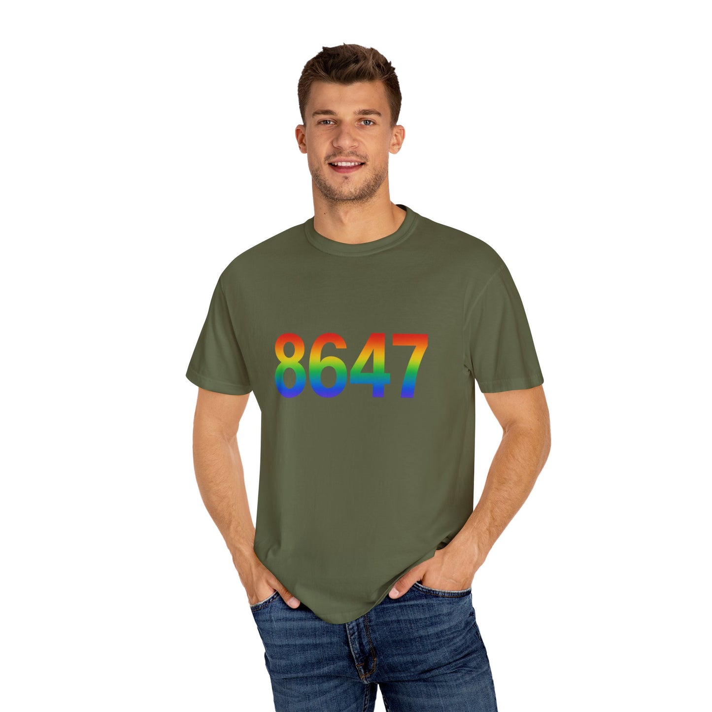 Garment-Dyed T-shirt 8647