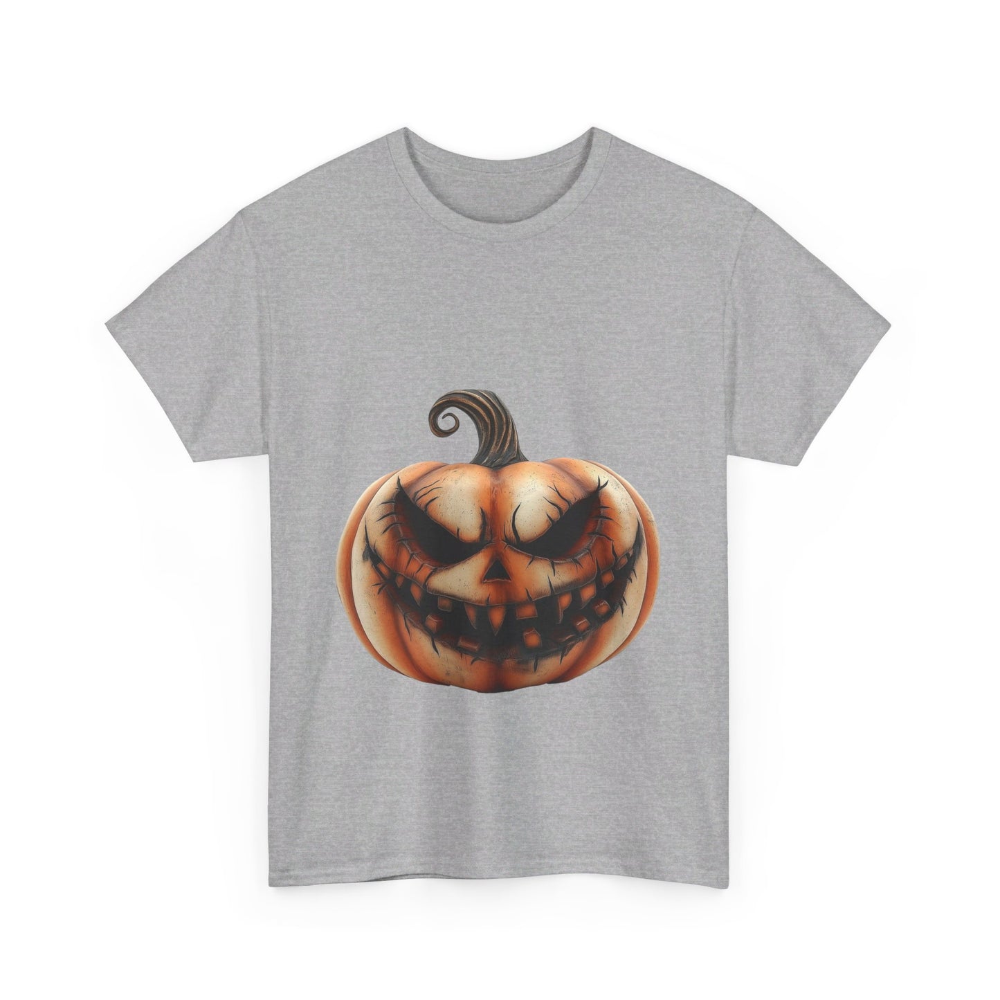 Jack-o-Lantern Halloween toned scary - Unisex Heavy Cotton Tee