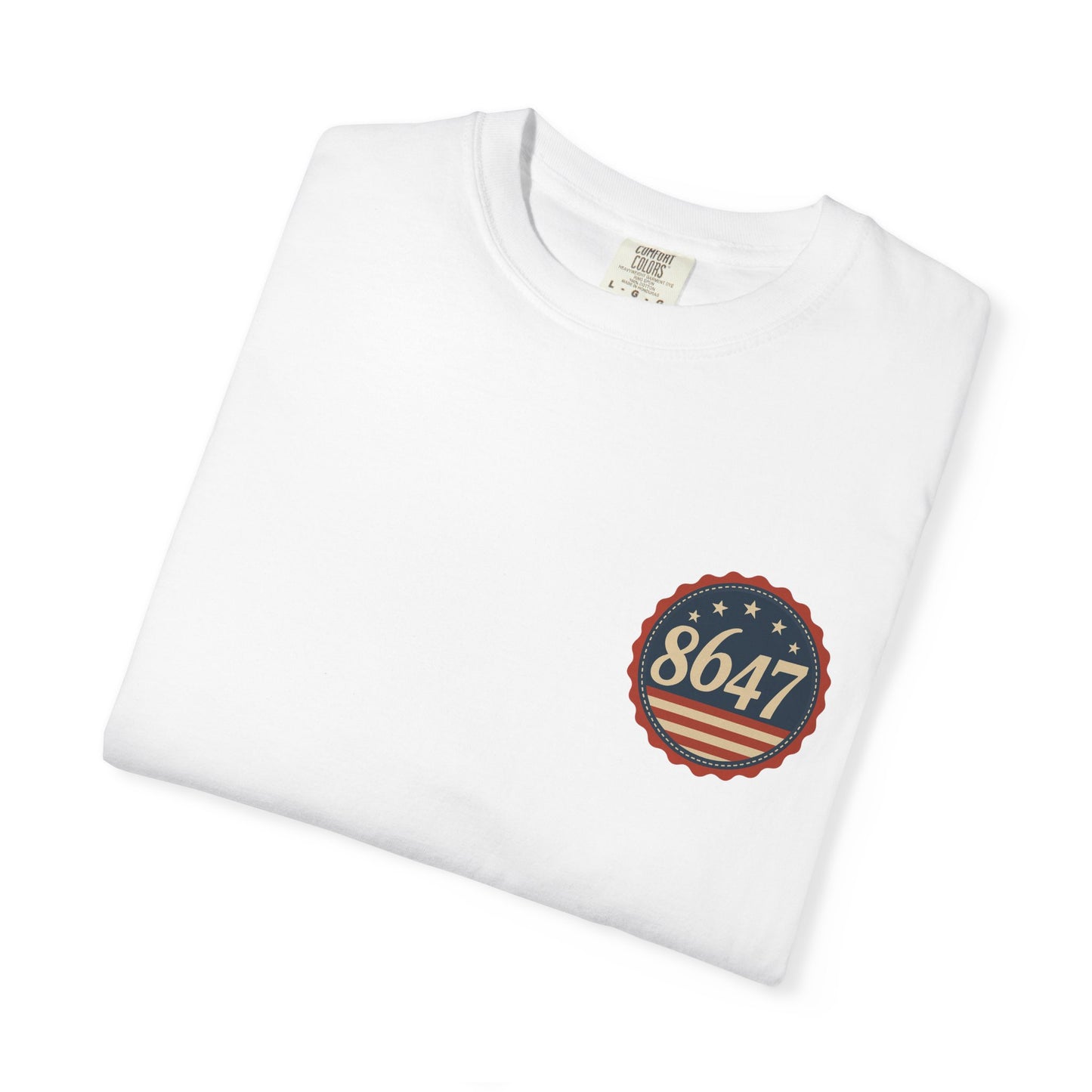 8647 DJT He's Gotta Go Unisex Garment-Dyed Tee
