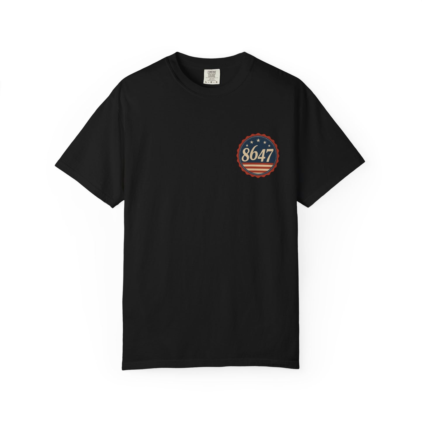 8647 DJT He's Gotta Go Unisex Garment-Dyed Tee