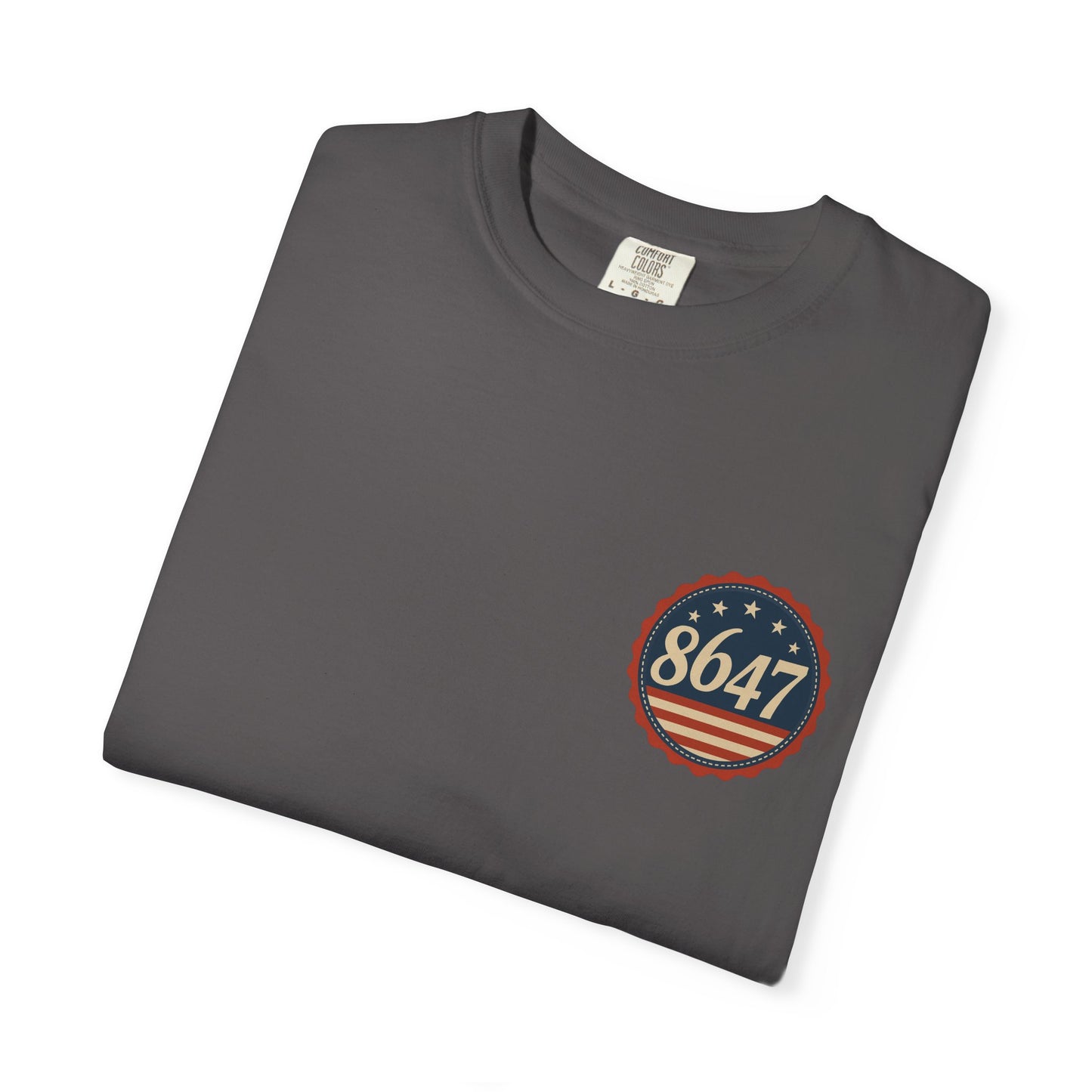 8647 DJT He's Gotta Go Unisex Garment-Dyed Tee