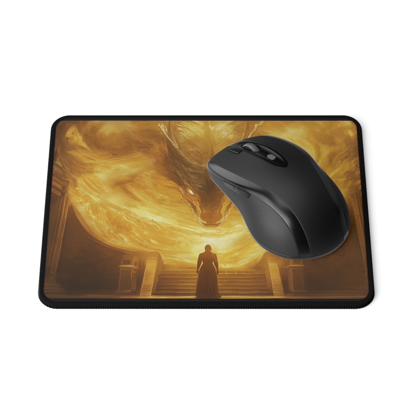 Fantasy Dragon Non-Slip Gaming Mouse Pad - Perfect for Gamers