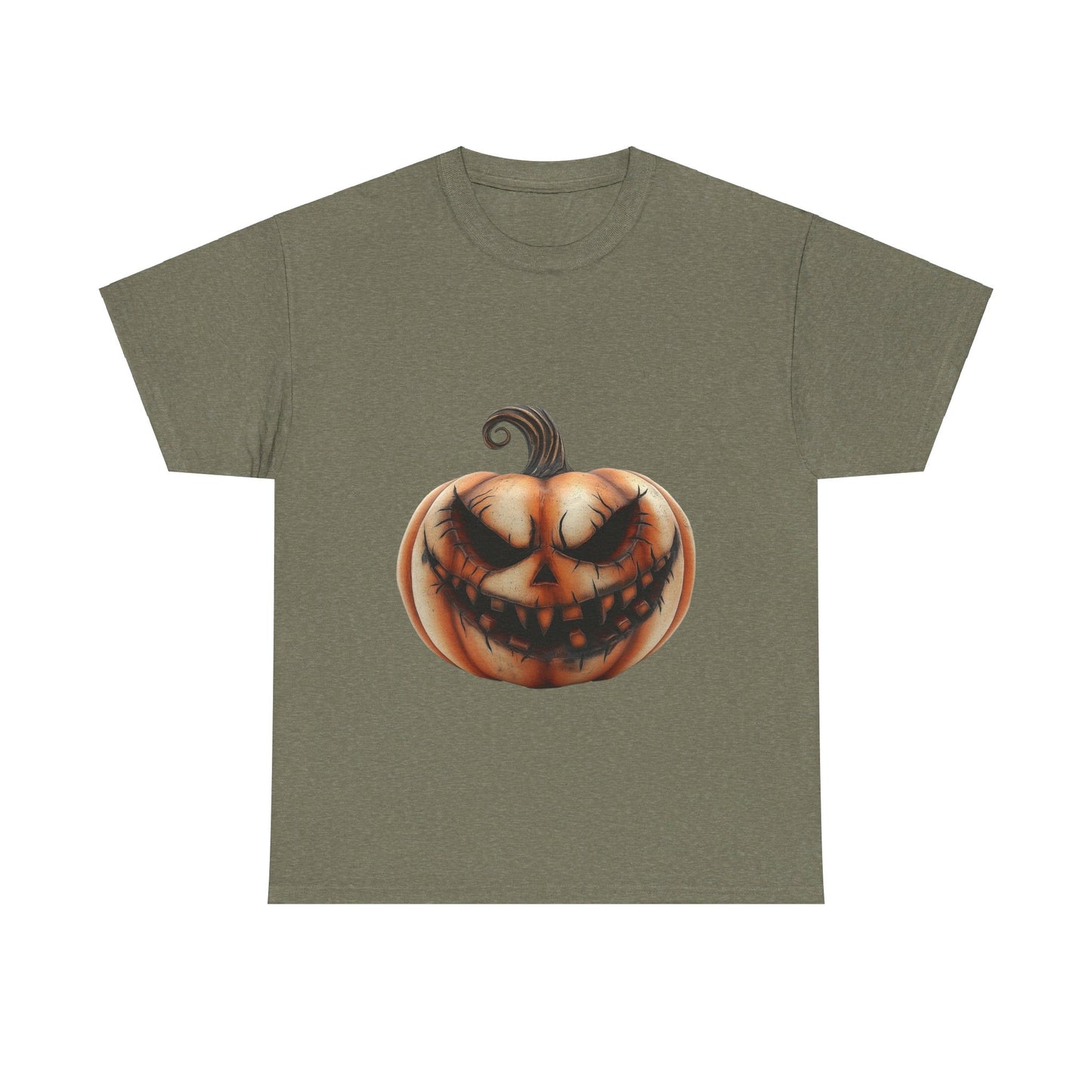 Jack-o-Lantern Halloween toned scary - Unisex Heavy Cotton Tee