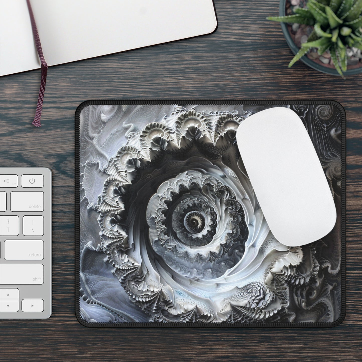 Fractal Spiral - Gaming Mouse Pad