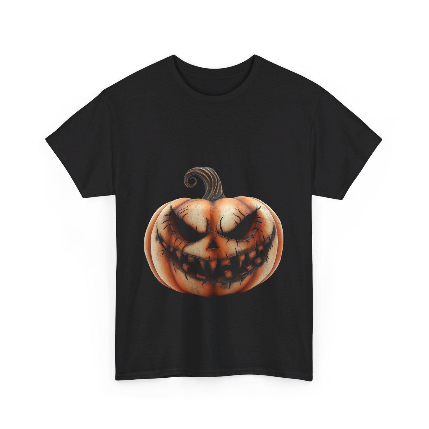 Jack-o-Lantern Halloween toned scary - Unisex Heavy Cotton Tee