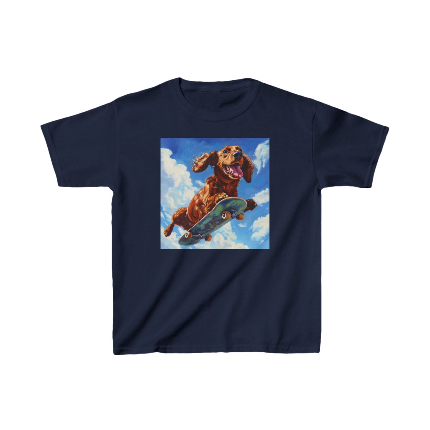 Copy of Skater Pup - Kids Heavy Cotton™ Tee