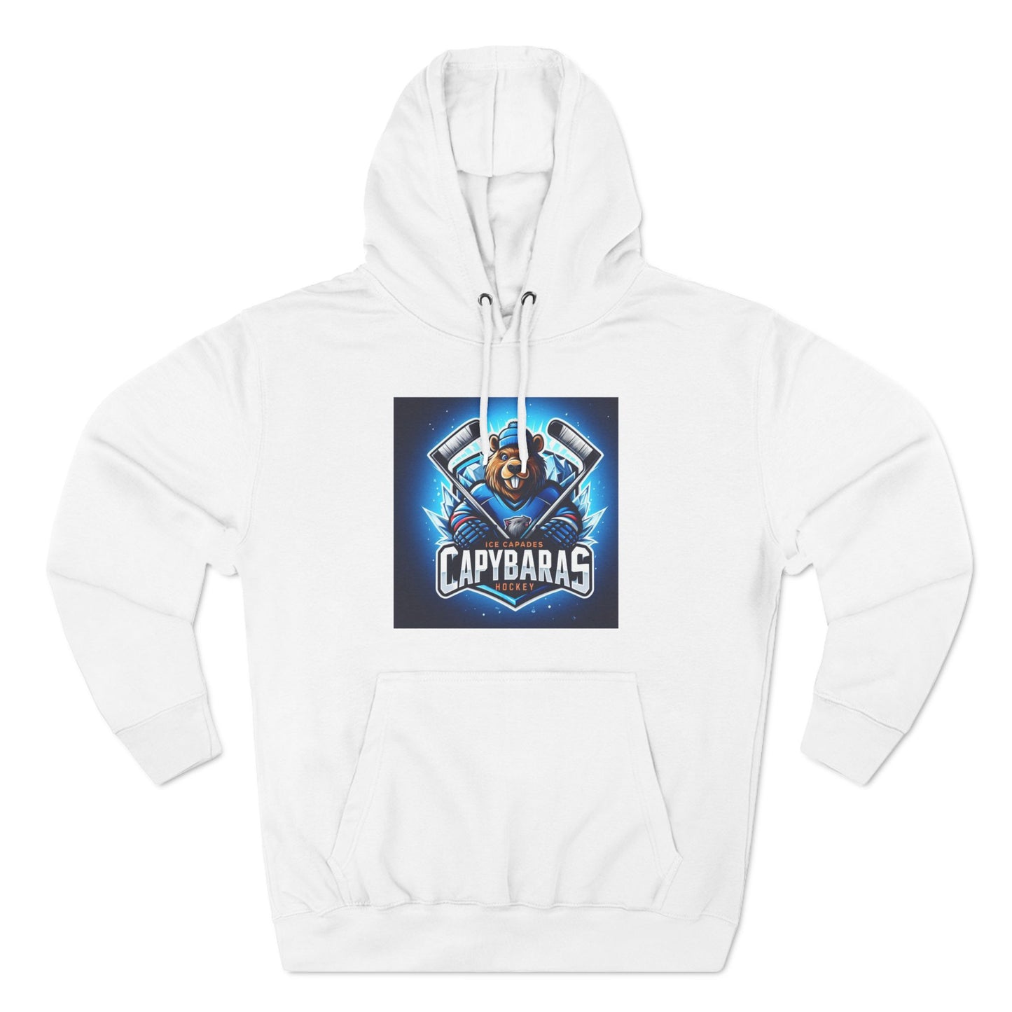 Capybaras hockey club - Three-Panel Fleece Hoodie