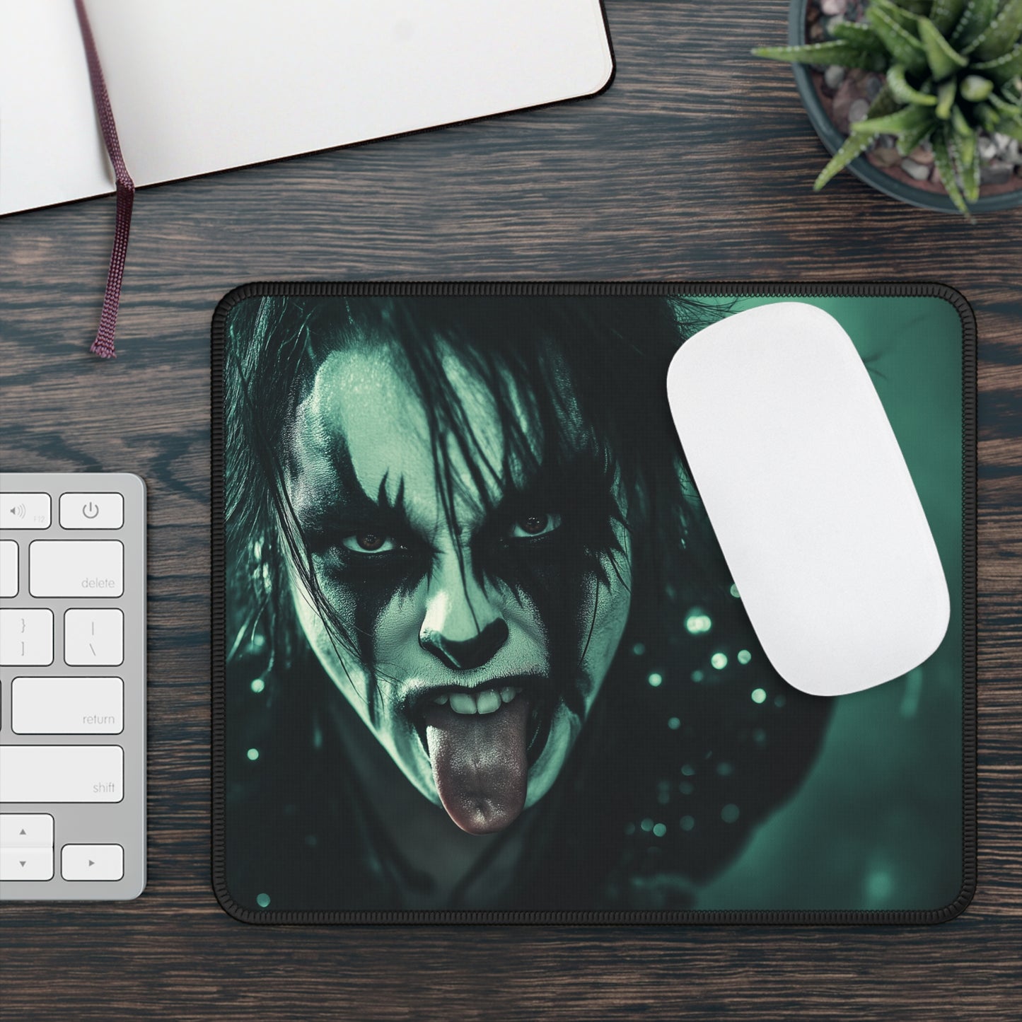 Mouse Pad - Punk Rocker Metal Head