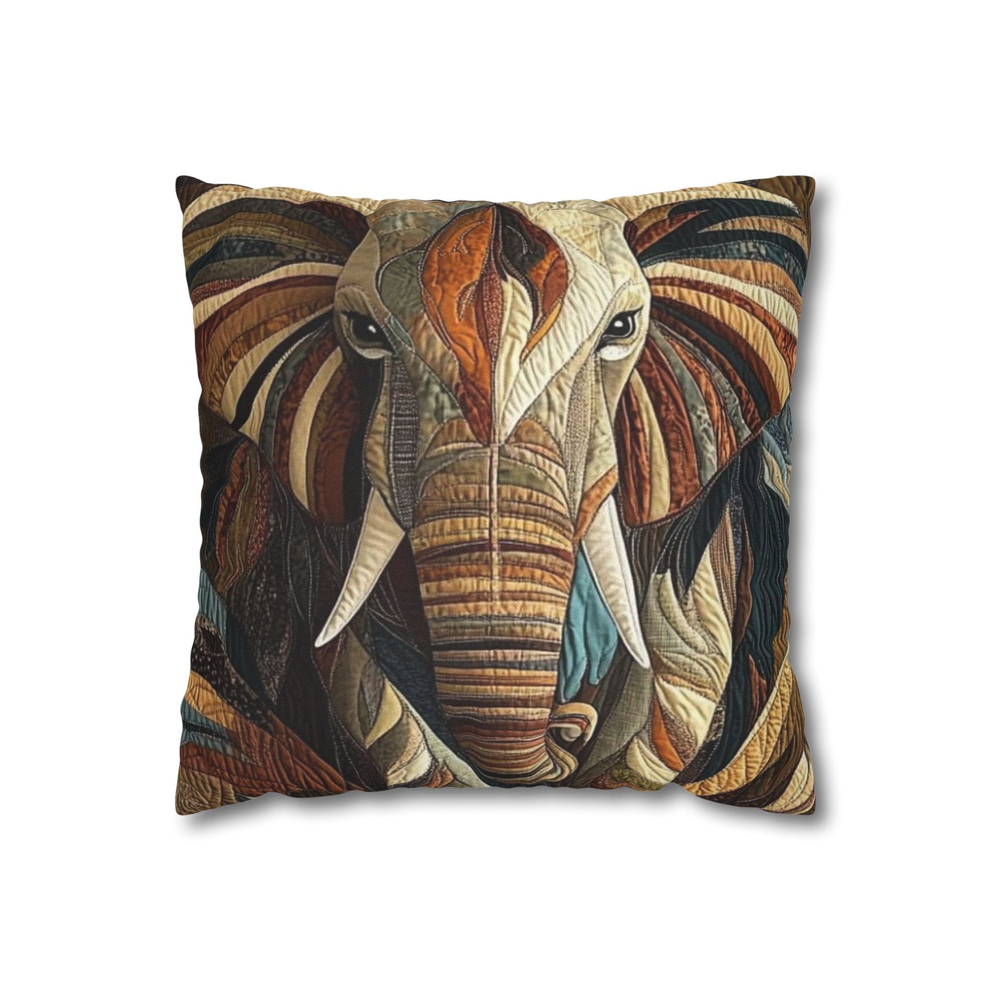 Spun Polyester Square Pillowcase