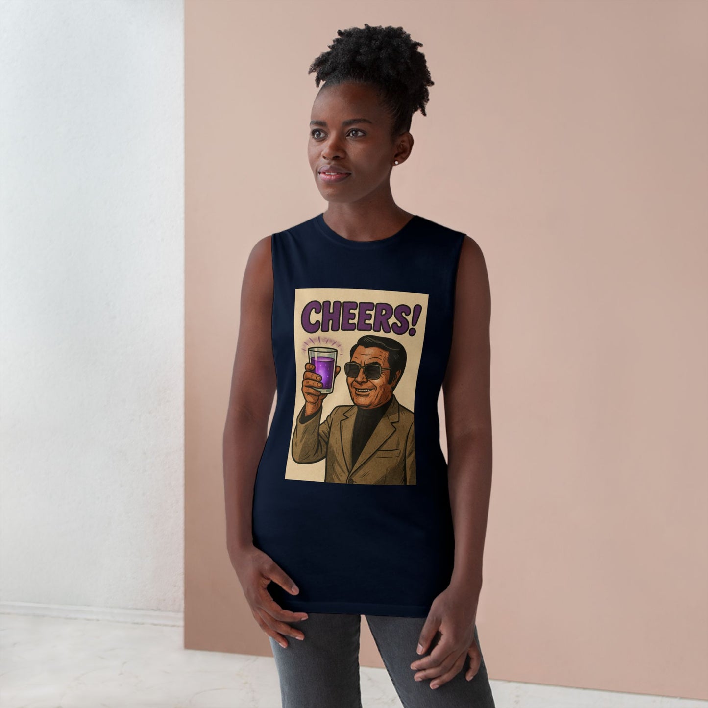 Tank Top Jim Jones Cheers Unisex Barnard Tank