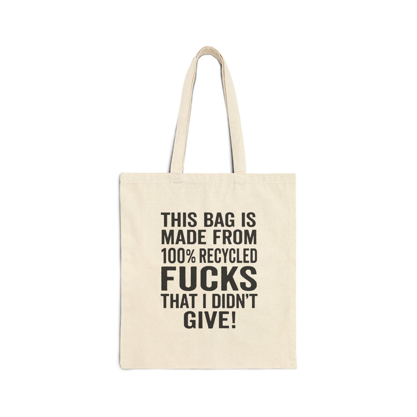 Recycled Fucks Tote Bag