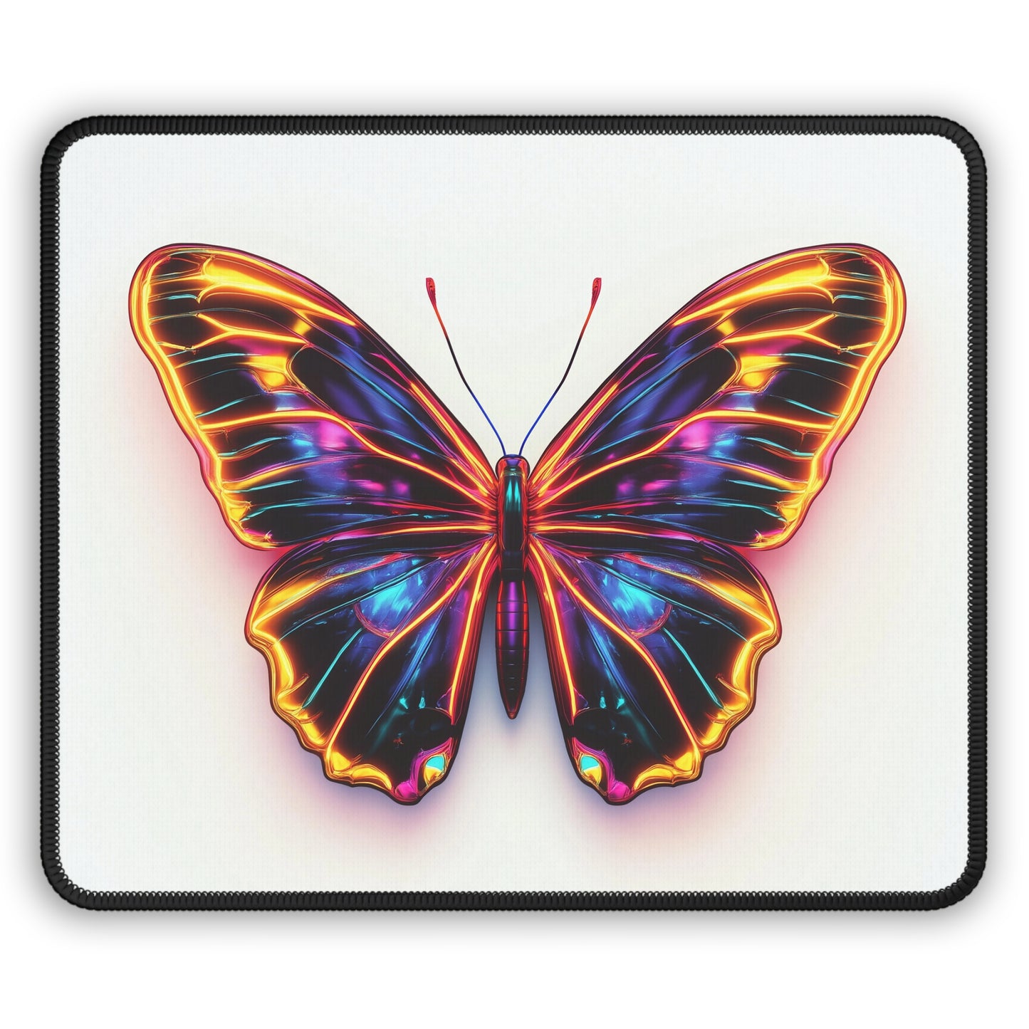 Neon Butterfly - Gaming Mouse Pad