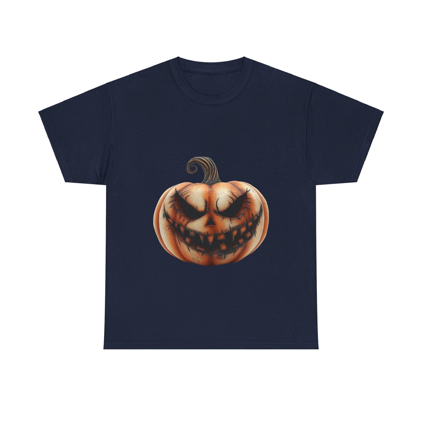 Jack-o-Lantern Halloween toned scary - Unisex Heavy Cotton Tee