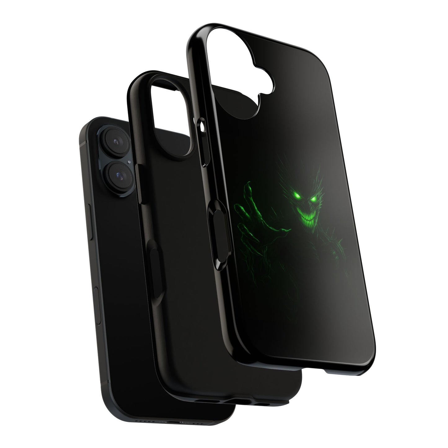 Phone Case - Spooky Green Glow Devil