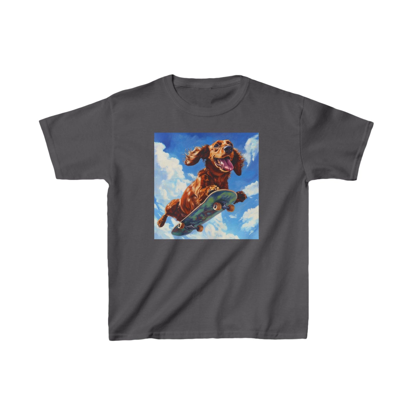 Copy of Skater Pup - Kids Heavy Cotton™ Tee