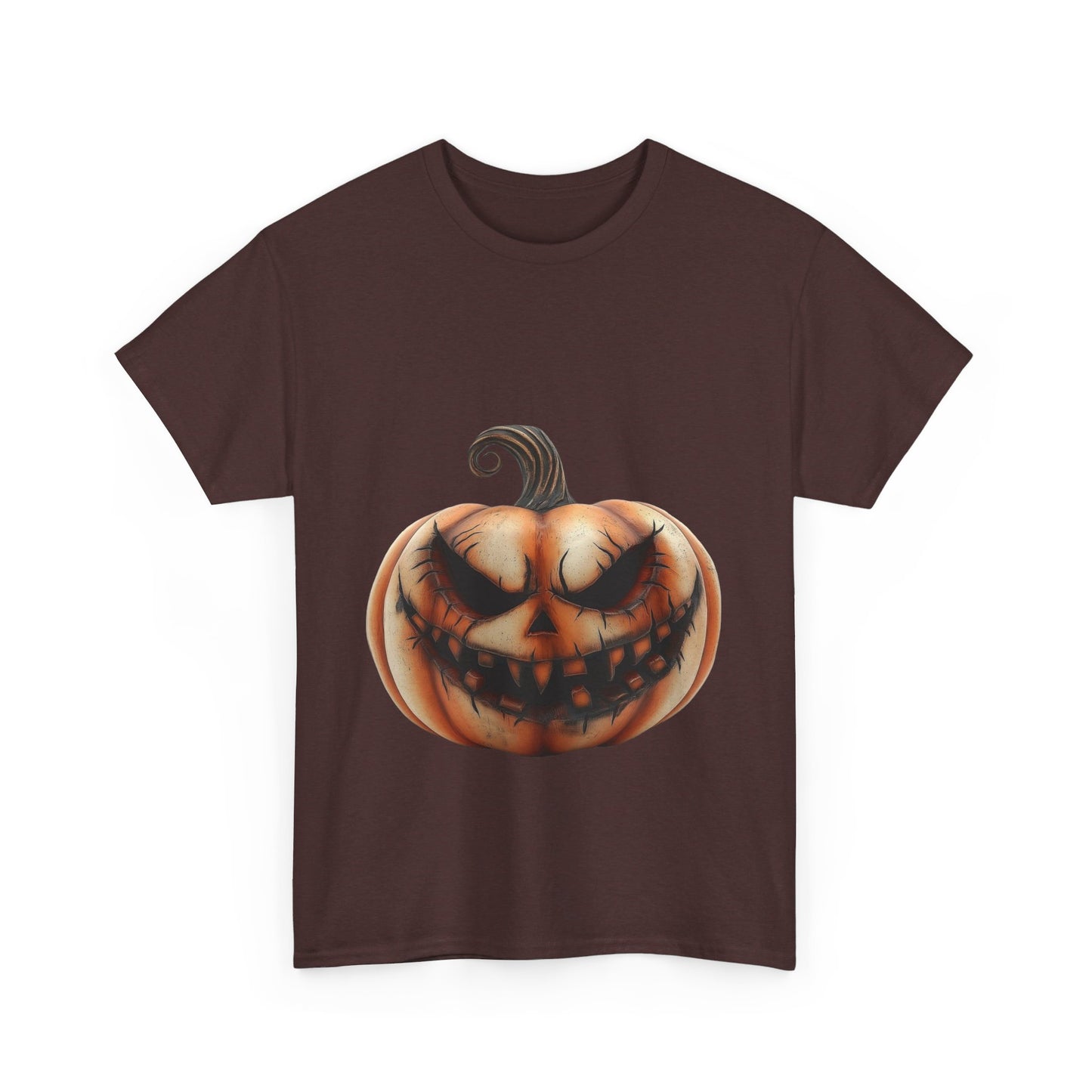 Jack-o-Lantern Halloween toned scary - Unisex Heavy Cotton Tee