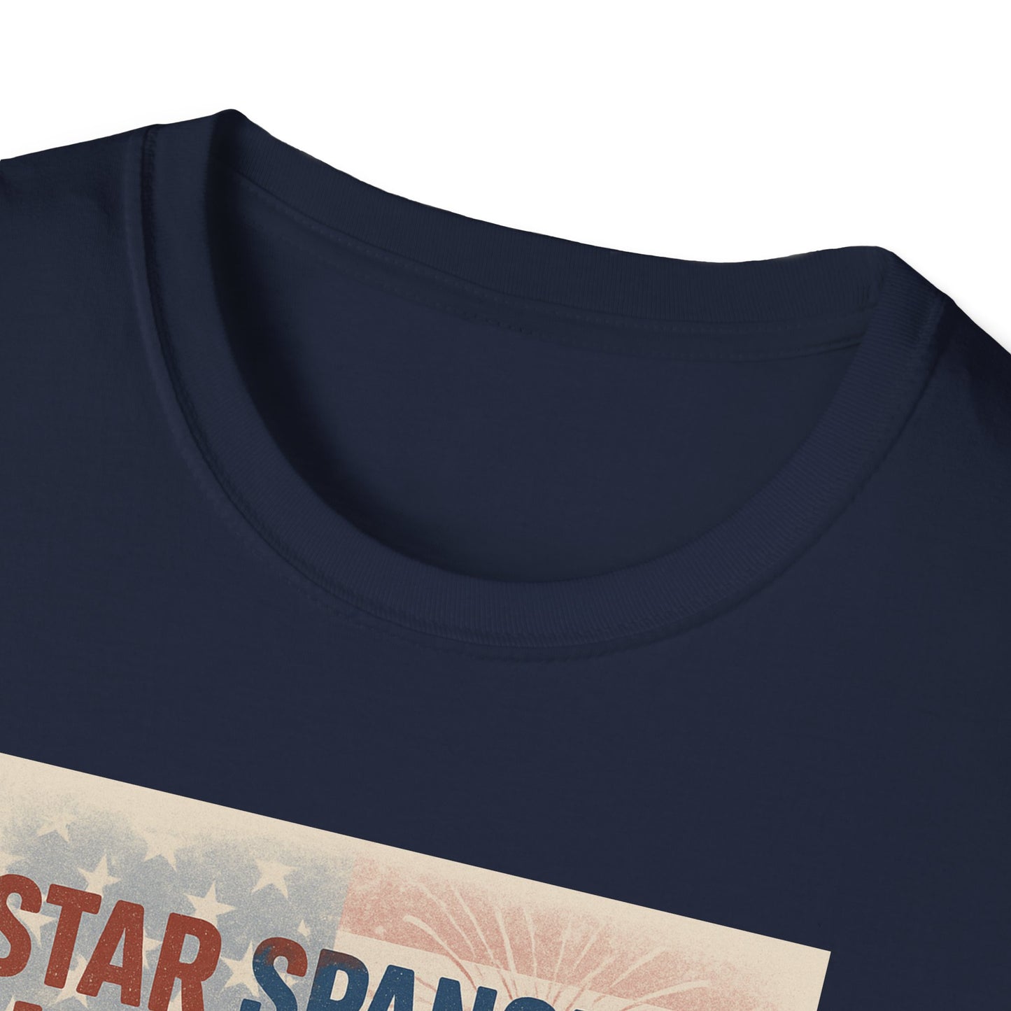 Star Spangled Hammered T-Shirt - 4th of July Celebration Tee