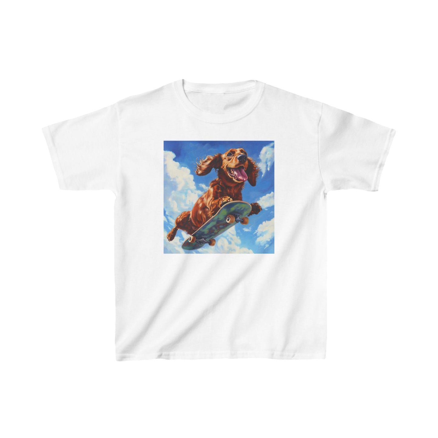 Copy of Skater Pup - Kids Heavy Cotton™ Tee