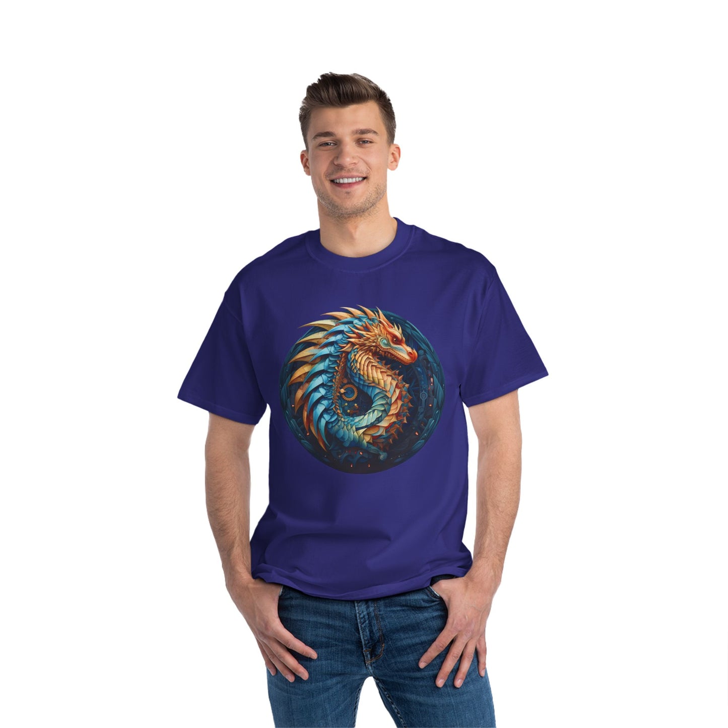 Spiral Dragon - Beefy-T® Short-Sleeve T-Shirt