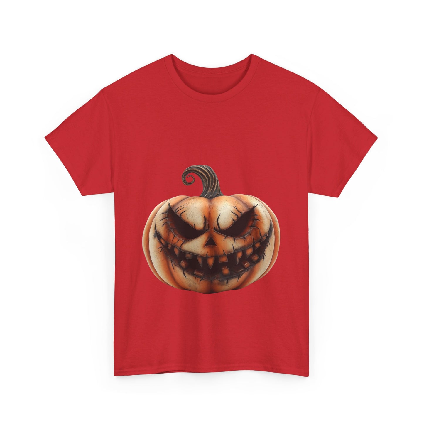 Jack-o-Lantern Halloween toned scary - Unisex Heavy Cotton Tee