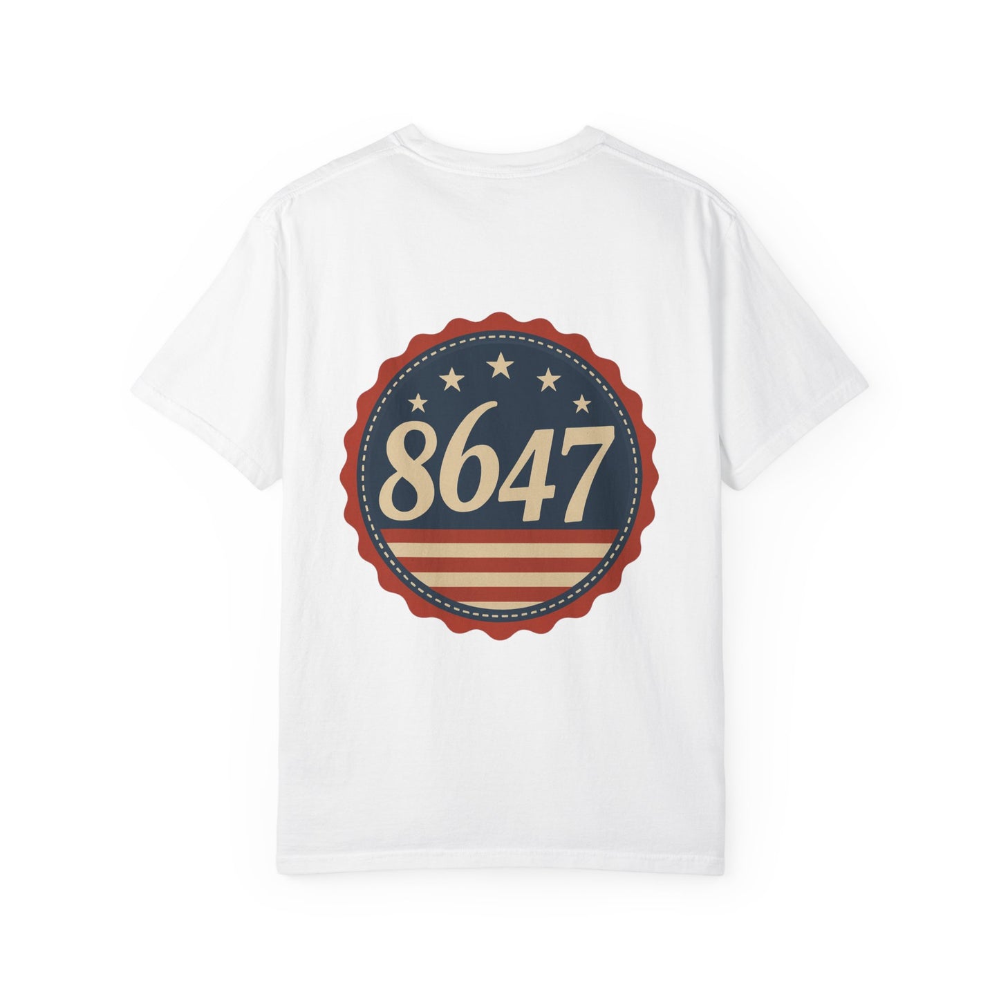 8647 DJT He's Gotta Go Unisex Garment-Dyed Tee
