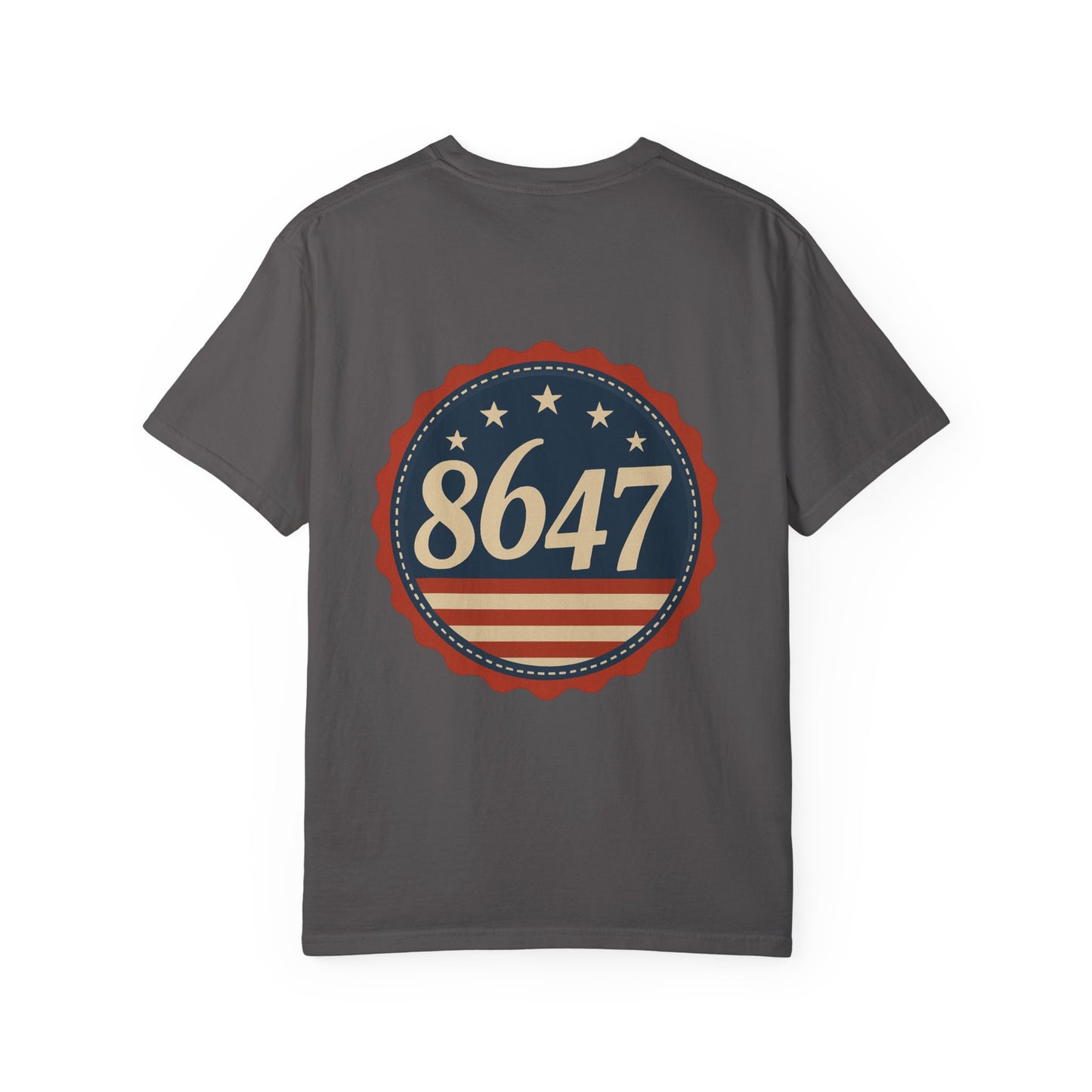 8647 DJT He's Gotta Go Unisex Garment-Dyed Tee