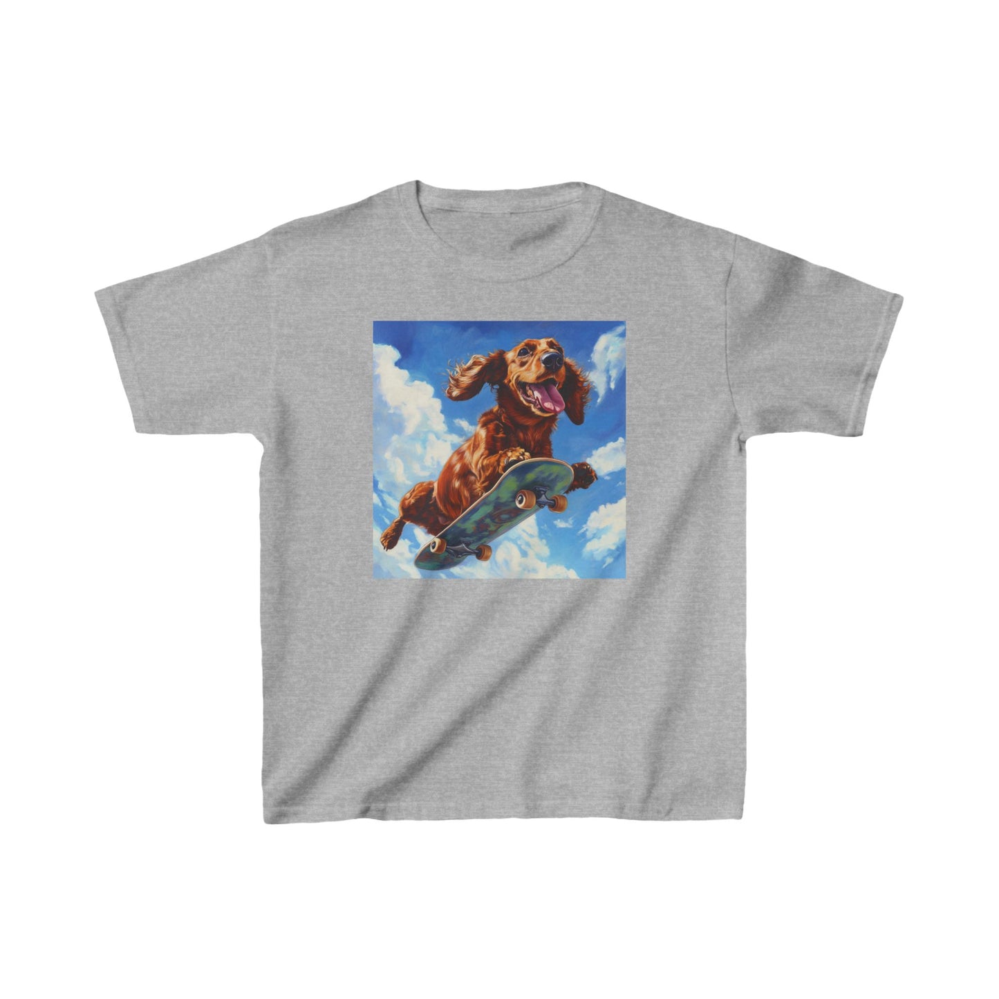 Copy of Skater Pup - Kids Heavy Cotton™ Tee