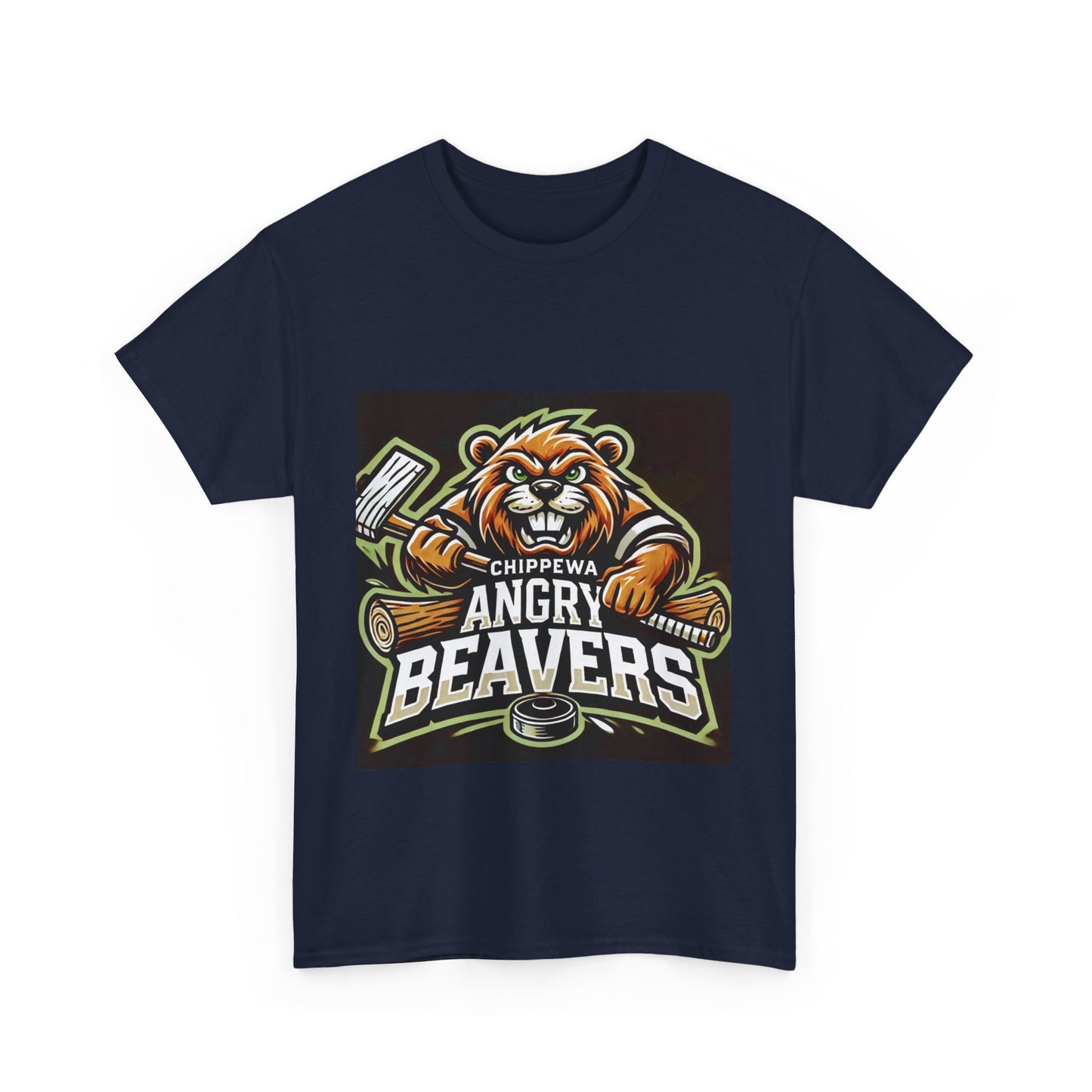 Chippew Angry Beavers - Unisex Heavy Cotton Tee