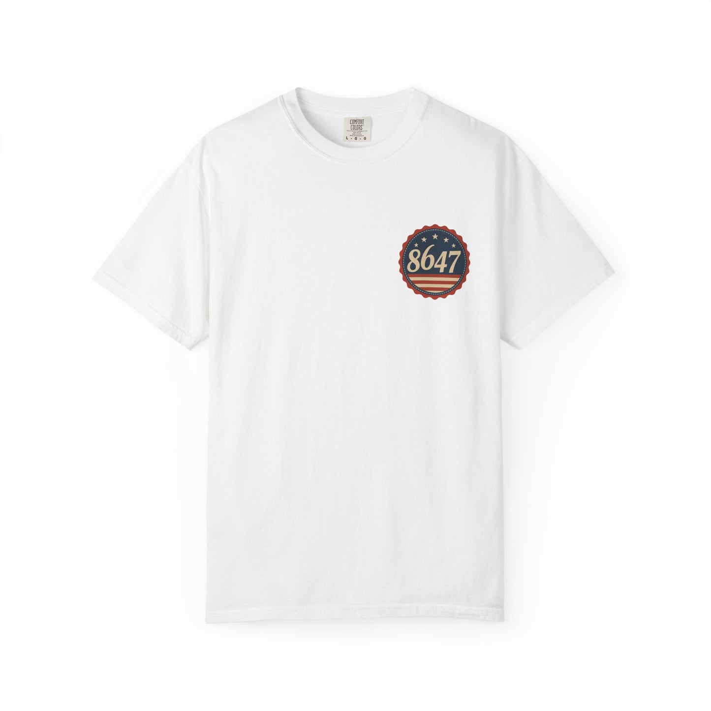 8647 DJT He's Gotta Go Unisex Garment-Dyed Tee