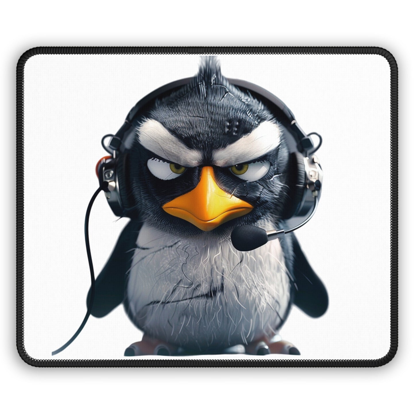 Angry Penguin - Gaming Mouse Pad