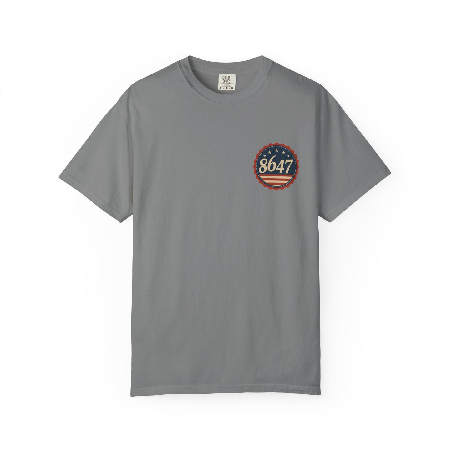 8647 DJT He's Gotta Go Unisex Garment-Dyed Tee