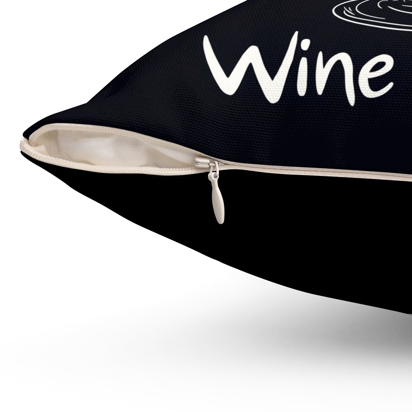 Wine Not - Spun Polyester Square Pillow