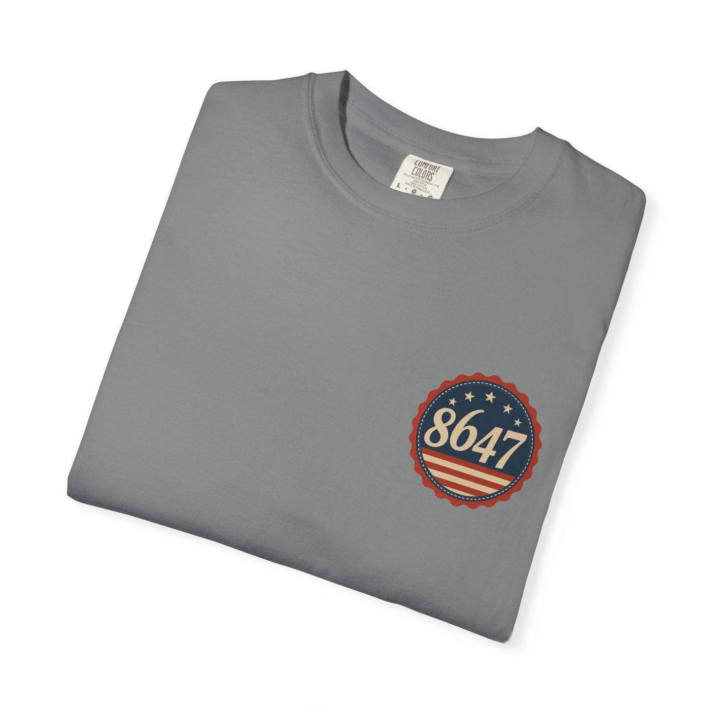 8647 DJT He's Gotta Go Unisex Garment-Dyed Tee