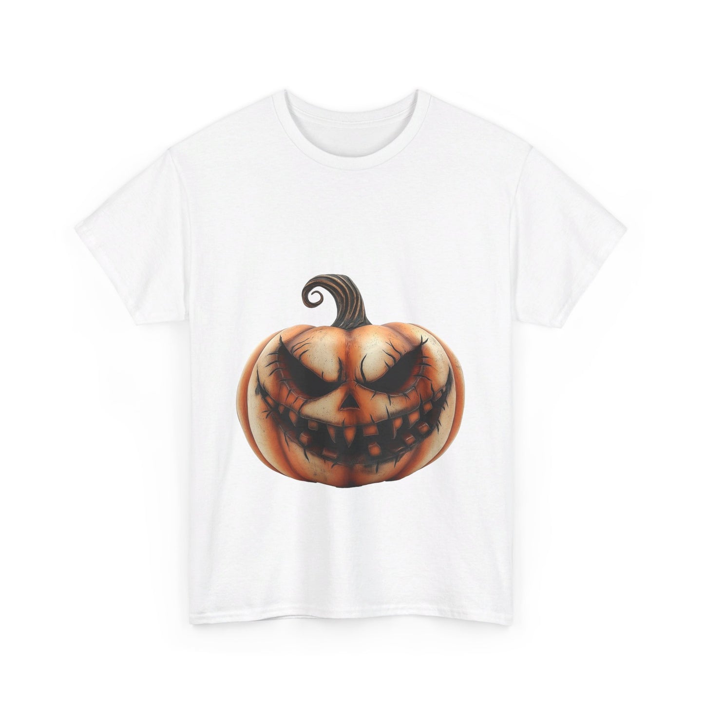 Jack-o-Lantern Halloween toned scary - Unisex Heavy Cotton Tee