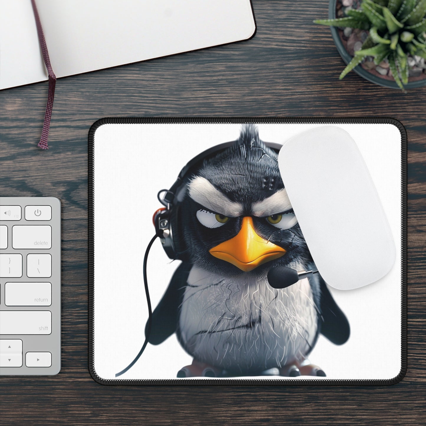 Angry Penguin - Gaming Mouse Pad