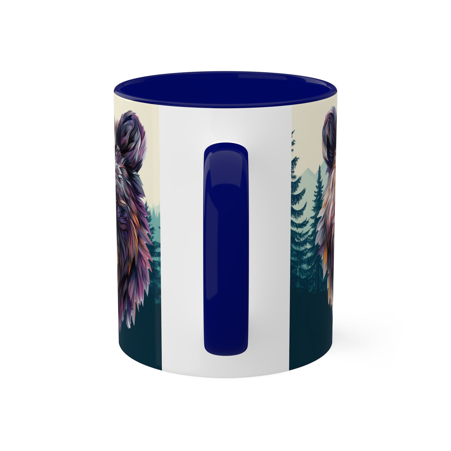 Artistic Bear - Colorful Mugs, 11oz