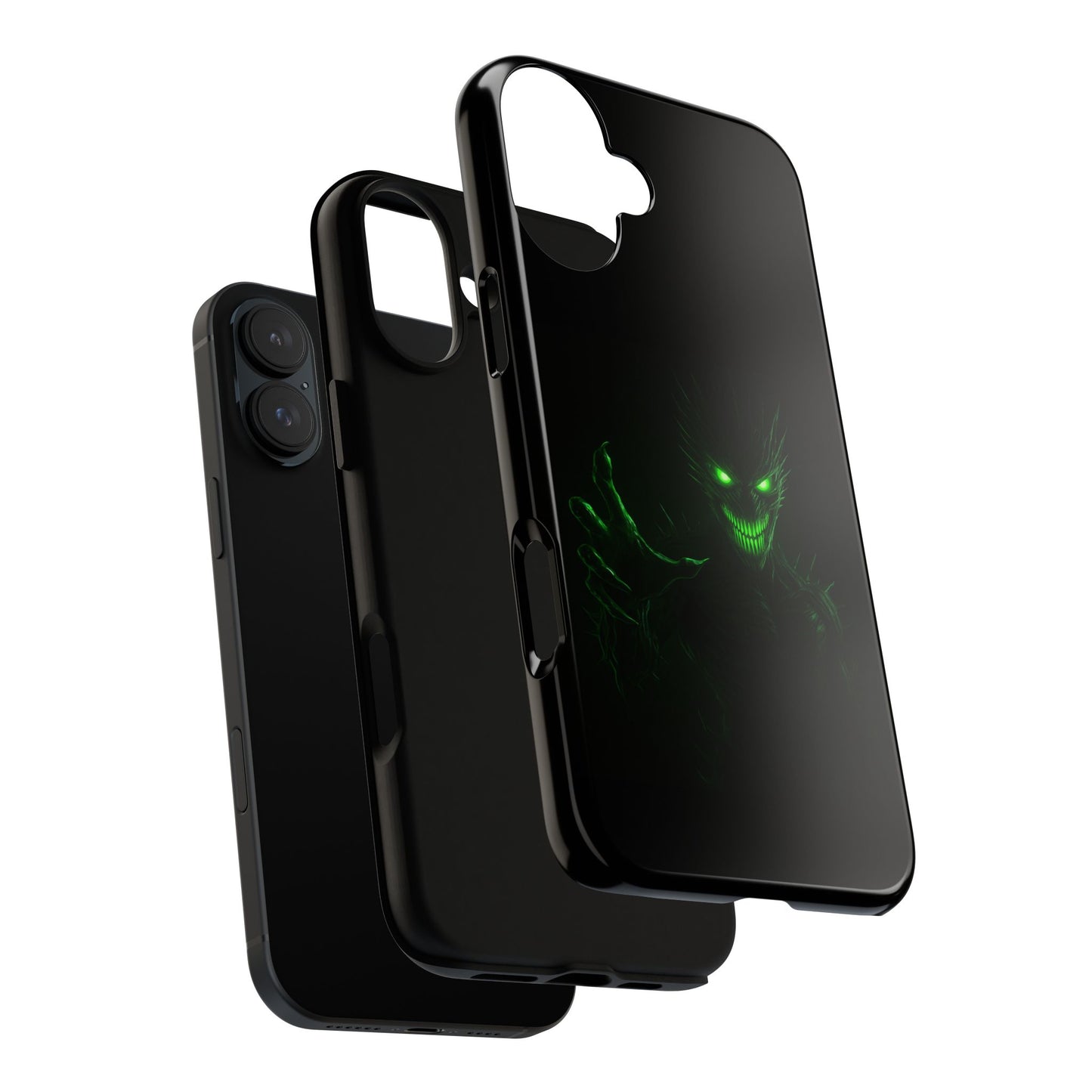 Phone Case - Spooky Green Glow Devil