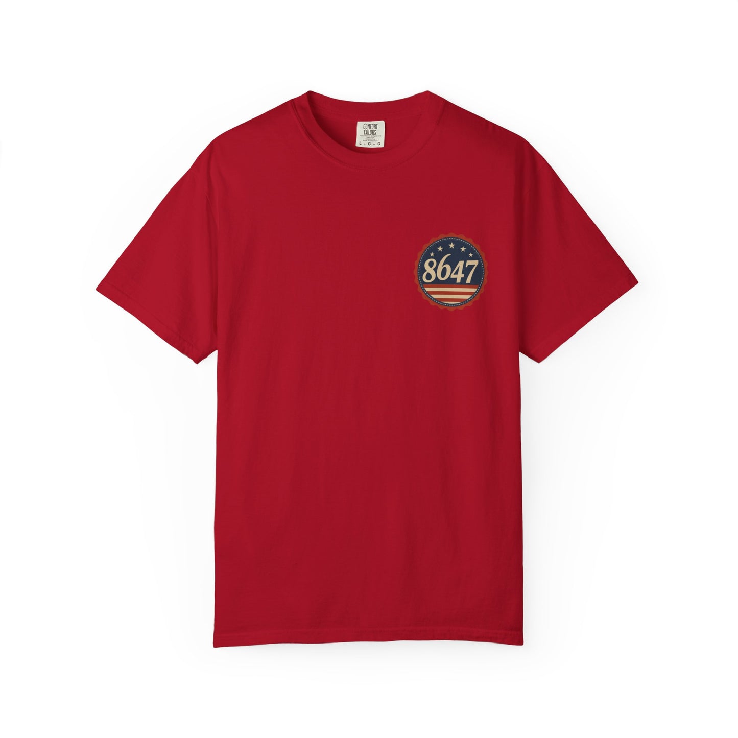 8647 DJT He's Gotta Go Unisex Garment-Dyed Tee