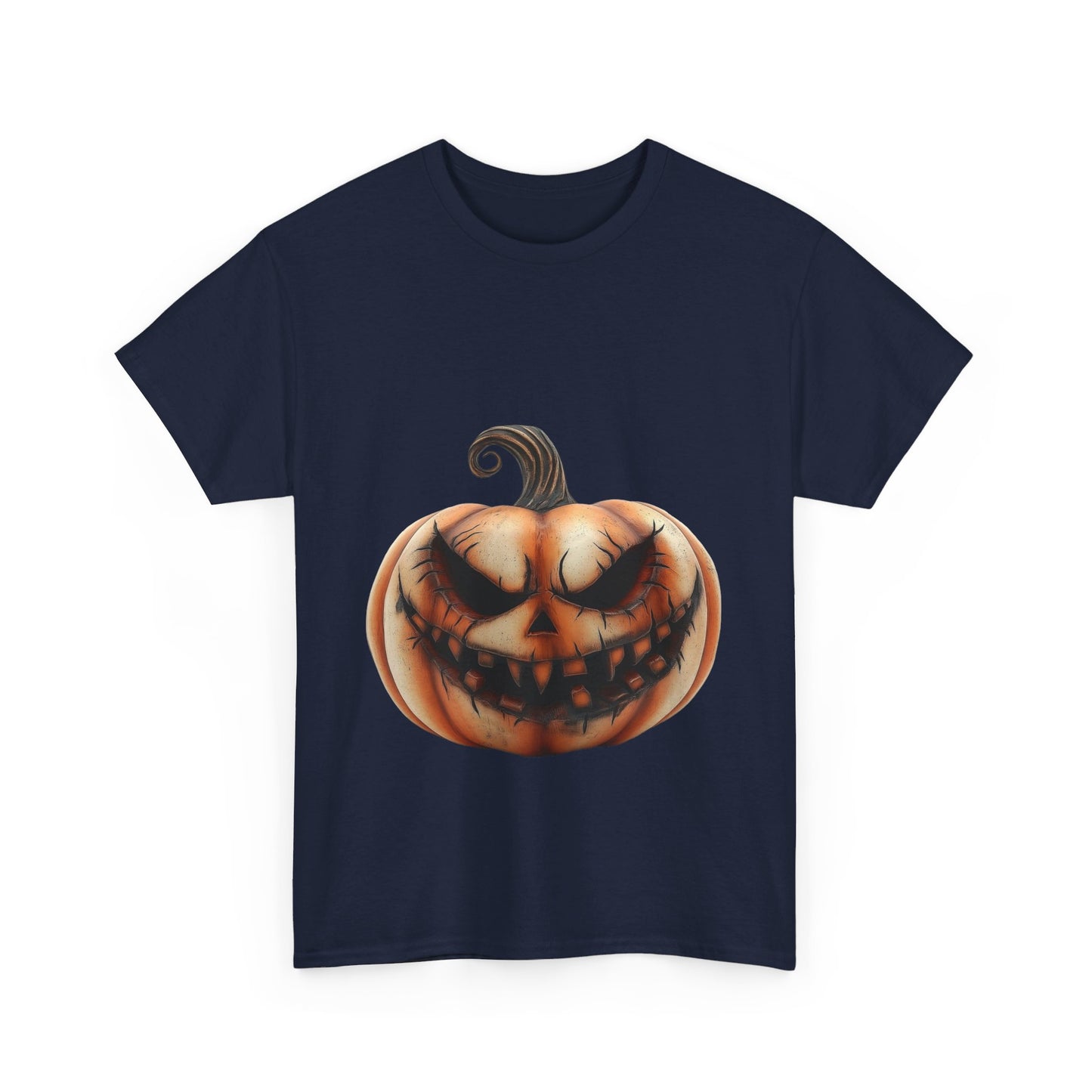 Jack-o-Lantern Halloween toned scary - Unisex Heavy Cotton Tee