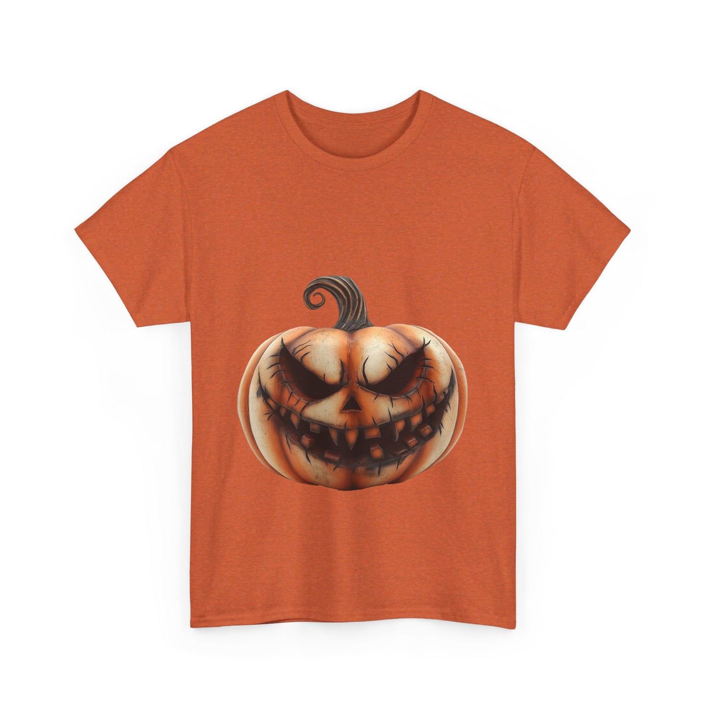 Jack-o-Lantern Halloween toned scary - Unisex Heavy Cotton Tee