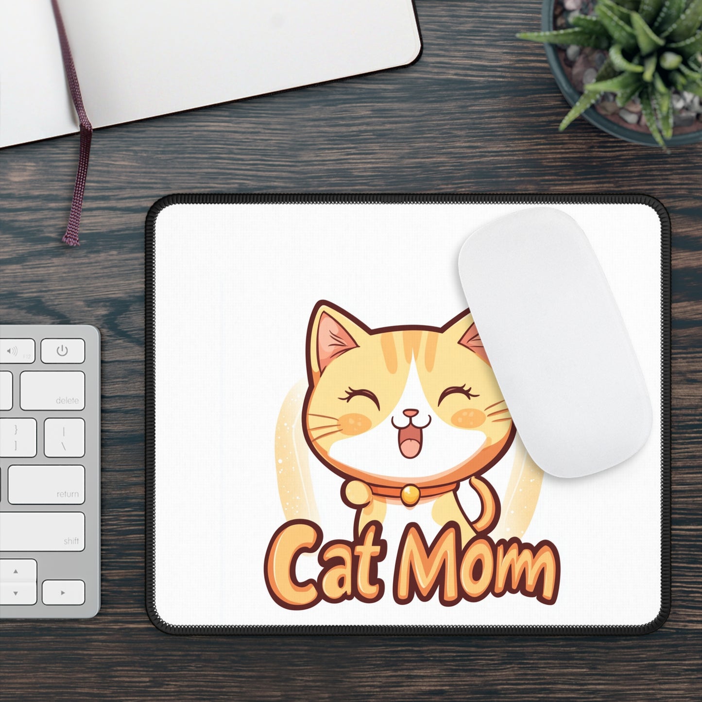 Cat mom - Gaming Mouse Pad