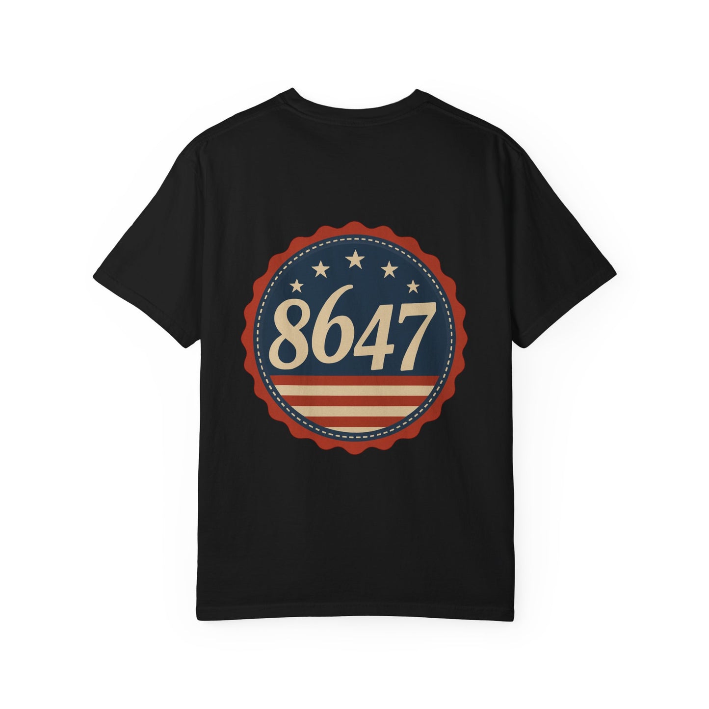 8647 DJT He's Gotta Go Unisex Garment-Dyed Tee